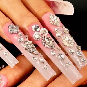 Press on acrylic handmade nails